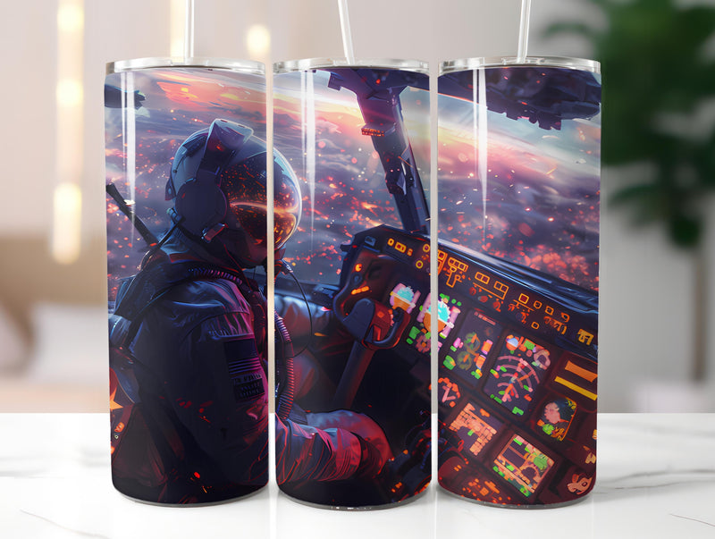 Pilot Profession 4 Tumbler Wrap - CraftNest - Digital Crafting and Art