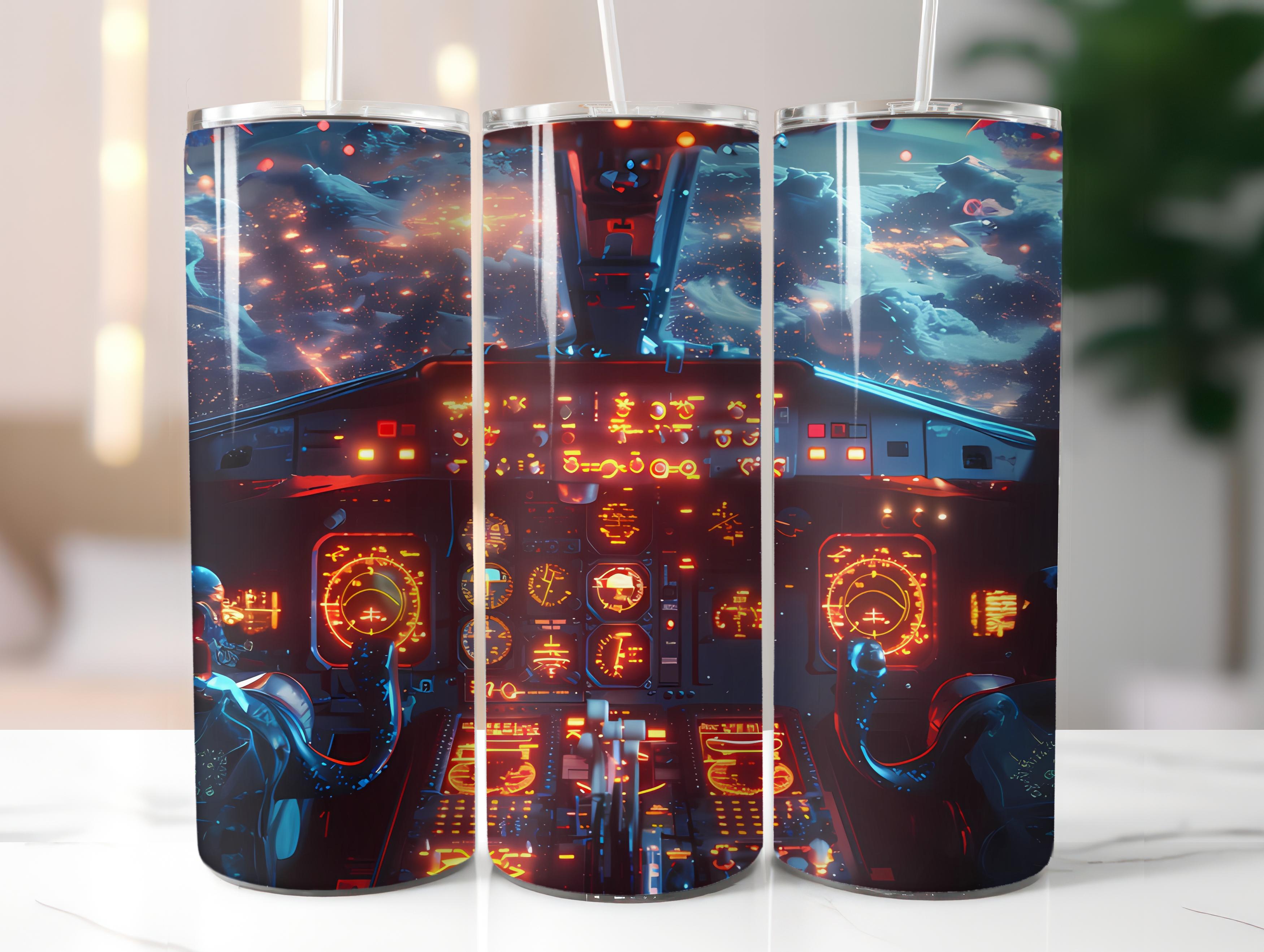 Pilot Profession 2 Tumbler Wrap - CraftNest - Digital Crafting and Art