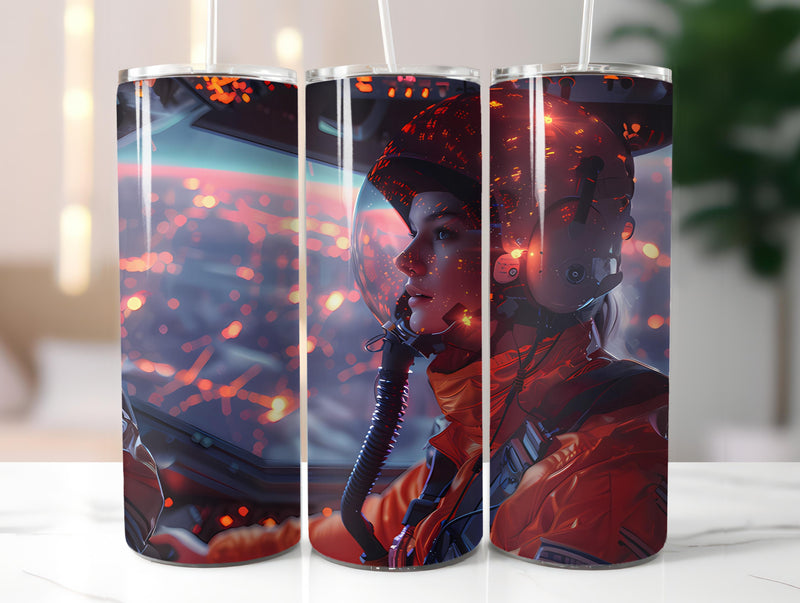 Pilot Profession 3 Tumbler Wrap - CraftNest - Digital Crafting and Art