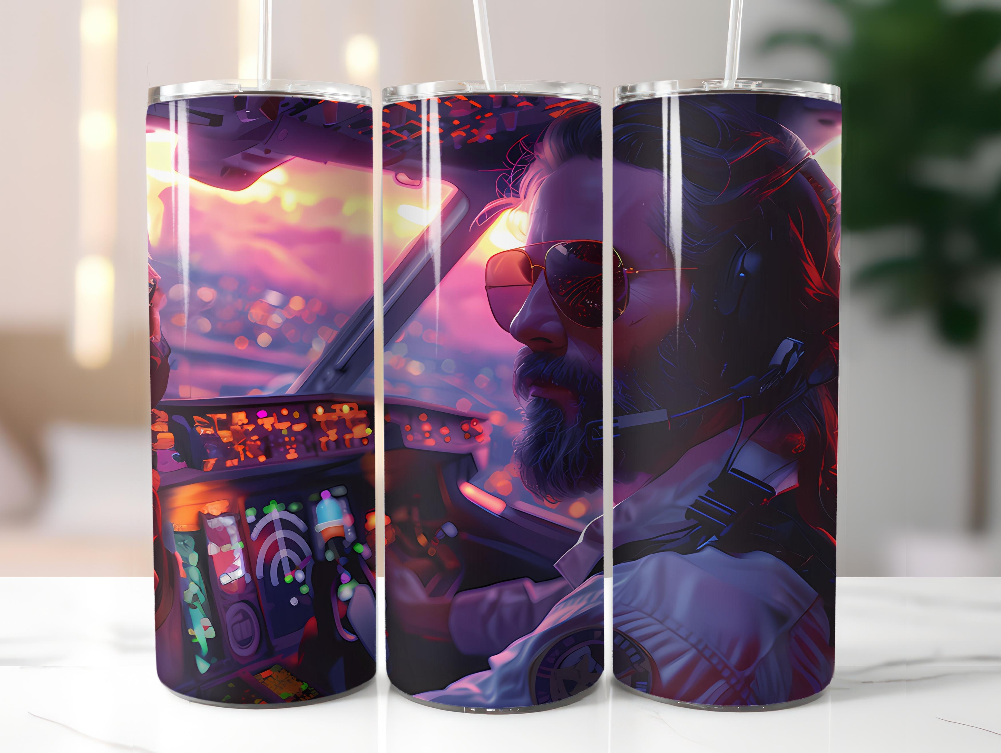 Pilot Profession 4 Tumbler Wrap - CraftNest - Digital Crafting and Art