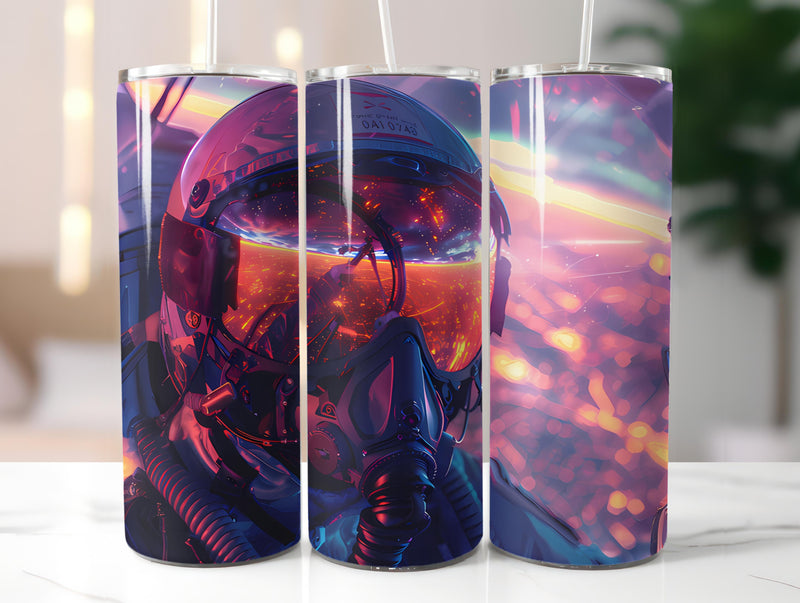 Pilot Profession 2 Tumbler Wrap - CraftNest - Digital Crafting and Art