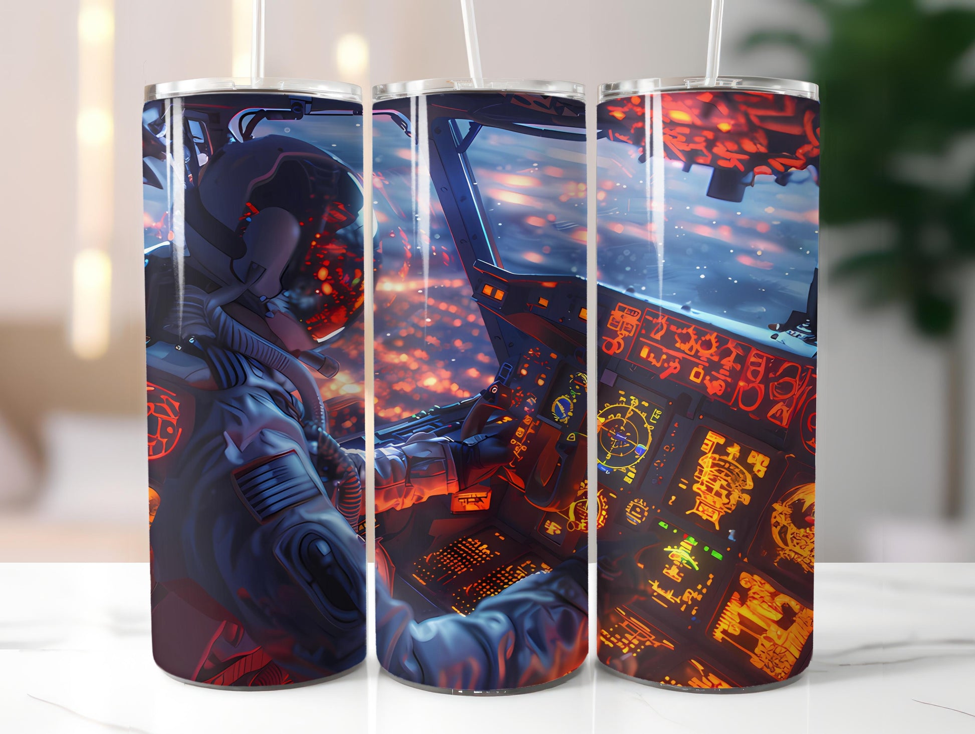 Pilot Profession 3 Tumbler Wrap - CraftNest - Digital Crafting and Art
