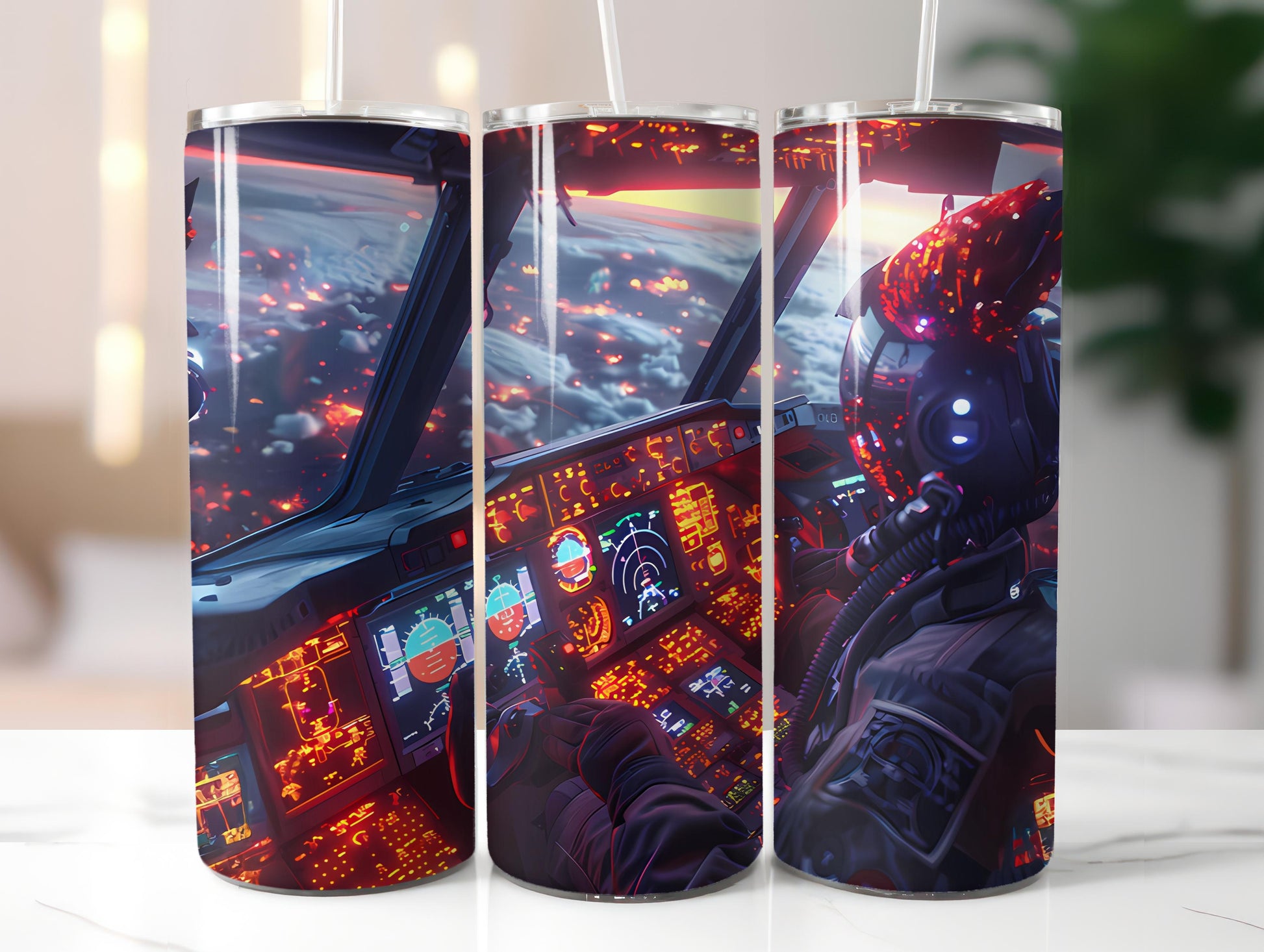 Pilot Profession 2 Tumbler Wrap - CraftNest - Digital Crafting and Art
