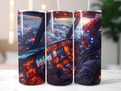 Pilot Profession 2 Tumbler Wrap - CraftNest - Digital Crafting and Art