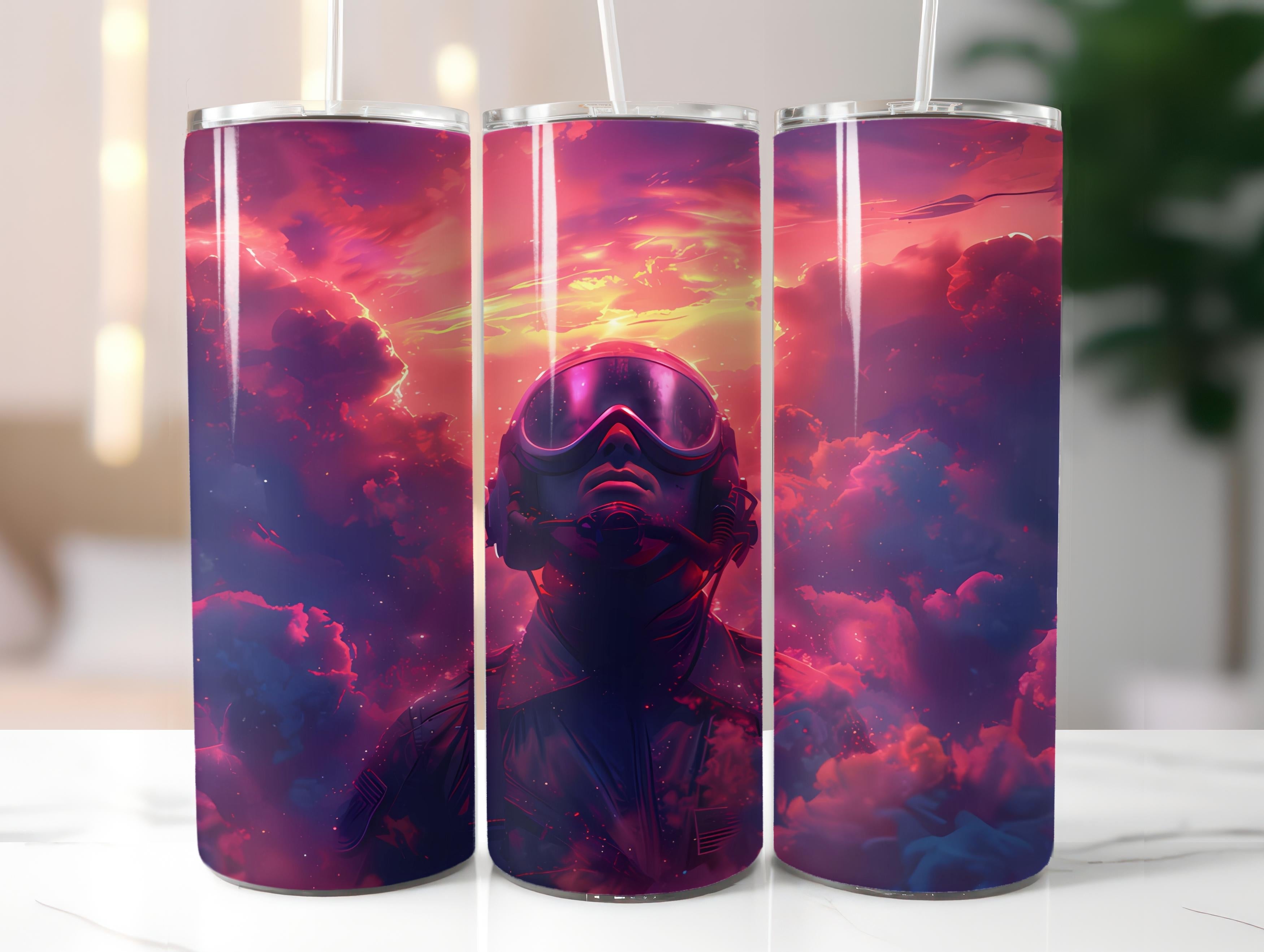 Pilot Profession 1 Tumbler Wrap - CraftNest - Digital Crafting and Art
