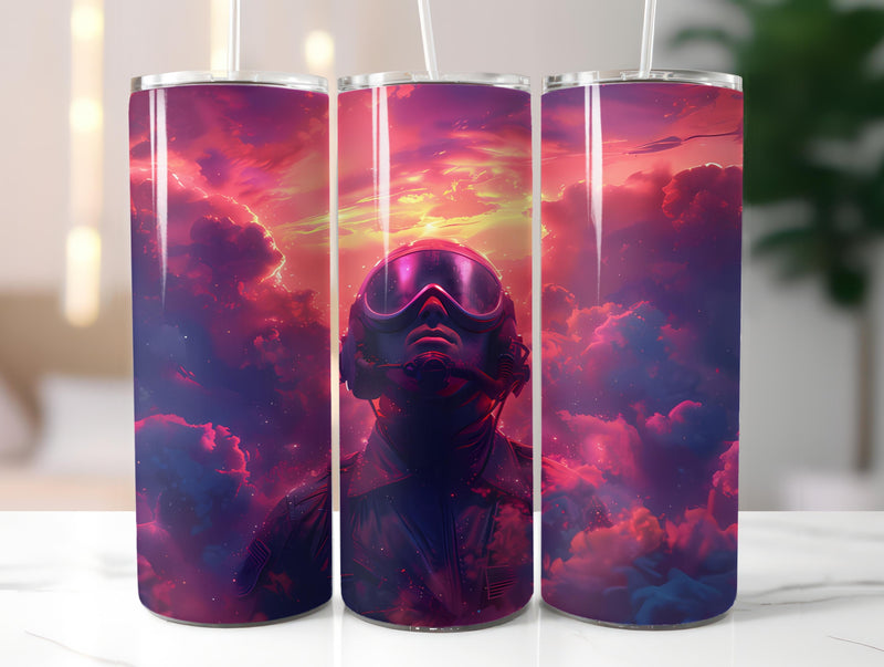 Pilot Profession 1 Tumbler Wrap - CraftNest - Digital Crafting and Art