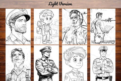 Pilot Coloring Books - CraftNest - Digital Crafting and Art
