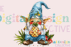 Pineapple Gnome Clipart Bundle