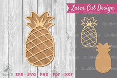 Pineapple Laser Cut Decoration Clipart Bundle - CraftNest - Digital Crafting and Art