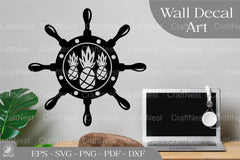 Pineapple Wall Decor Clipart Bundle - CraftNest - Digital Crafting and Art
