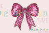 Pink Bow Valentine Clipart Bundle