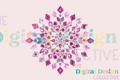 Pink Disco Snowflake Clipart Bundle - CraftNest - Digital Crafting and Art