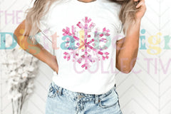 Pink Disco Snowflake Clipart Bundle - CraftNest - Digital Crafting and Art