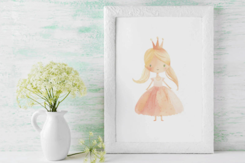 Charming Pink Princess Clipart Bundle - CraftNest - Digital Crafting and Art