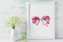 Trendy Pink Sunglasses Clipart Bundle - CraftNest - Digital Crafting and Art