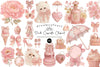 Pink Coquette Aesthetic Clipart Bundle