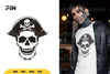 Pirate Skull Head SVG Bundle