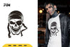 Pirate Skull Head SVG Bundle