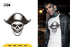 Pirate Skull Head SVG Bundle