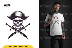 Pirate Skull SVG Bundle - CraftNest - Digital Crafting and Art