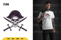 Pirate Skull SVG Bundle - CraftNest - Digital Crafting and Art