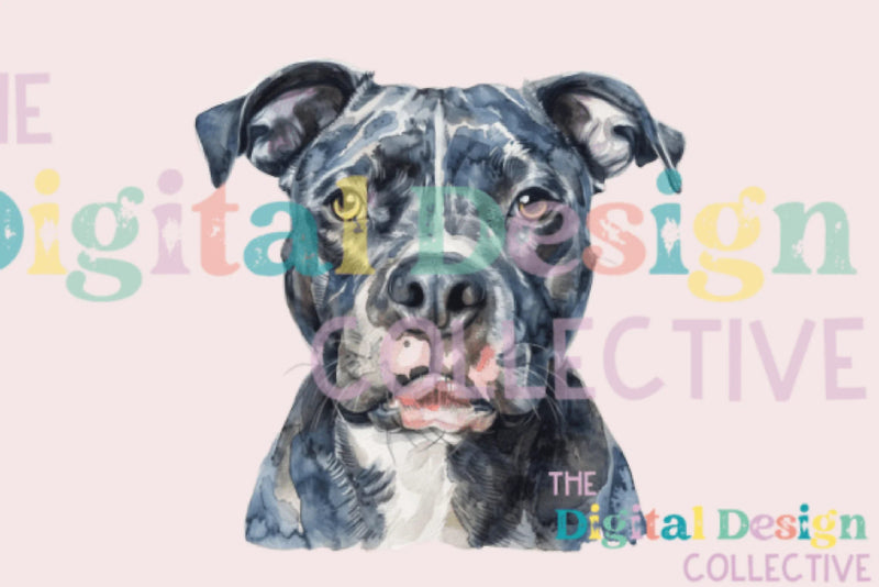 Unique Artistic Pitbull T-Shirt Design Bundle - CraftNest - Digital Crafting and Art