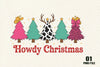 Plaid Leopard Christmas Tree Clipart Bundle