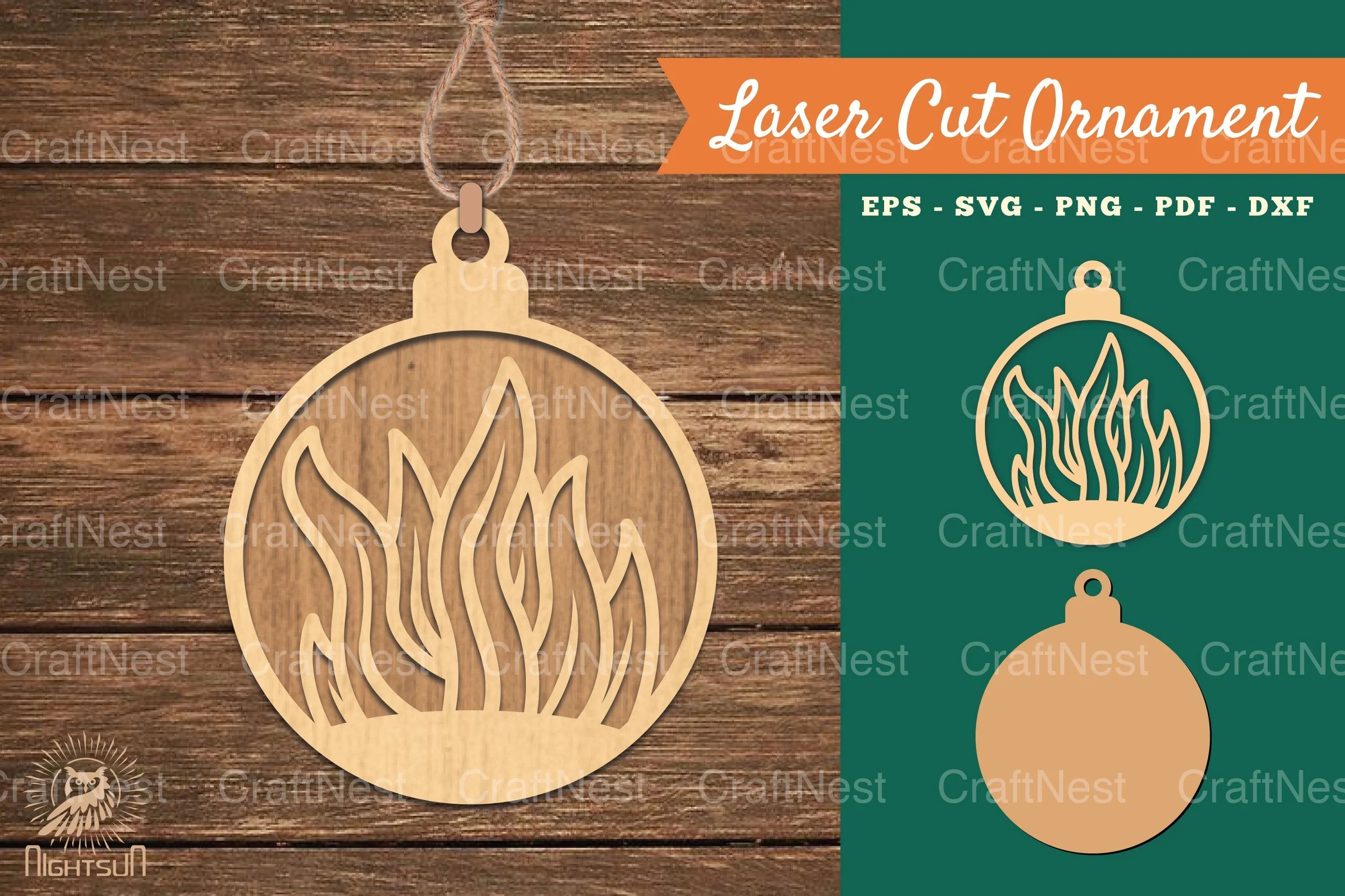 Plant Laser Cut Ornament Clipart Bundle - CraftNest - Digital Crafting and Art