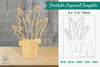 Plant Printable Cut Template Bundle