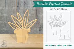 Plant Printable Cut Template Clipart Bundle - CraftNest - Digital Crafting and Art
