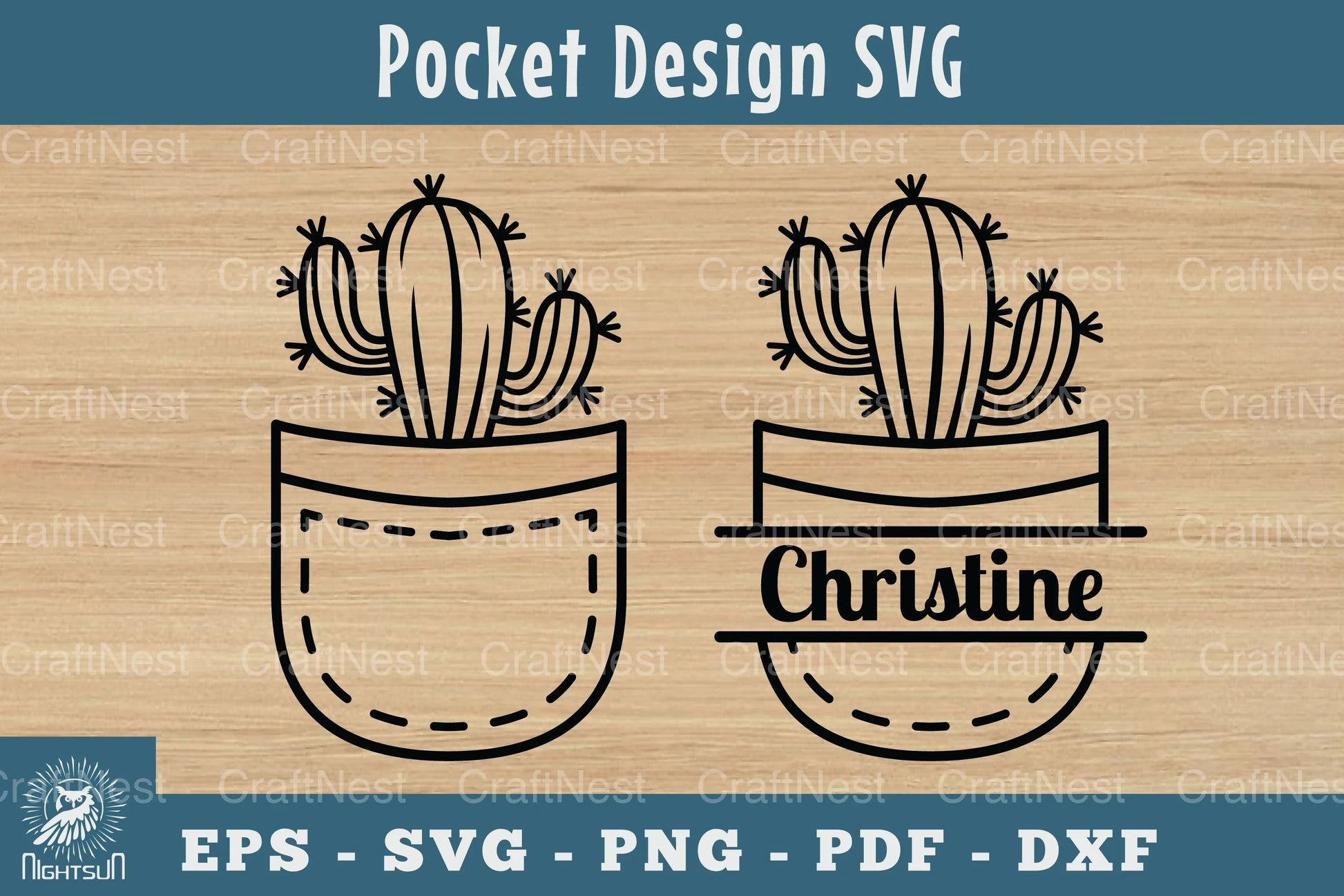 Plant in Pocket Silhouette Clipart Bundle - CraftNest - Digital Crafting and Art