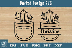 Plant in Pocket Silhouette Clipart Bundle - CraftNest - Digital Crafting and Art