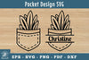 Plant in Pocket Silhouette Design Clipart Bundle