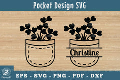 Plant in Pocket Silhouette Design Clipart Bundle - CraftNest - Digital Crafting and Art