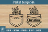 Plant in Pocket Silhouette Design Clipart Bundle