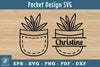 Plant in Pocket Silhouette Clipart Bundle