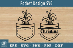 Plant in Pocket Silhouette Clipart Bundle - CraftNest - Digital Crafting and Art