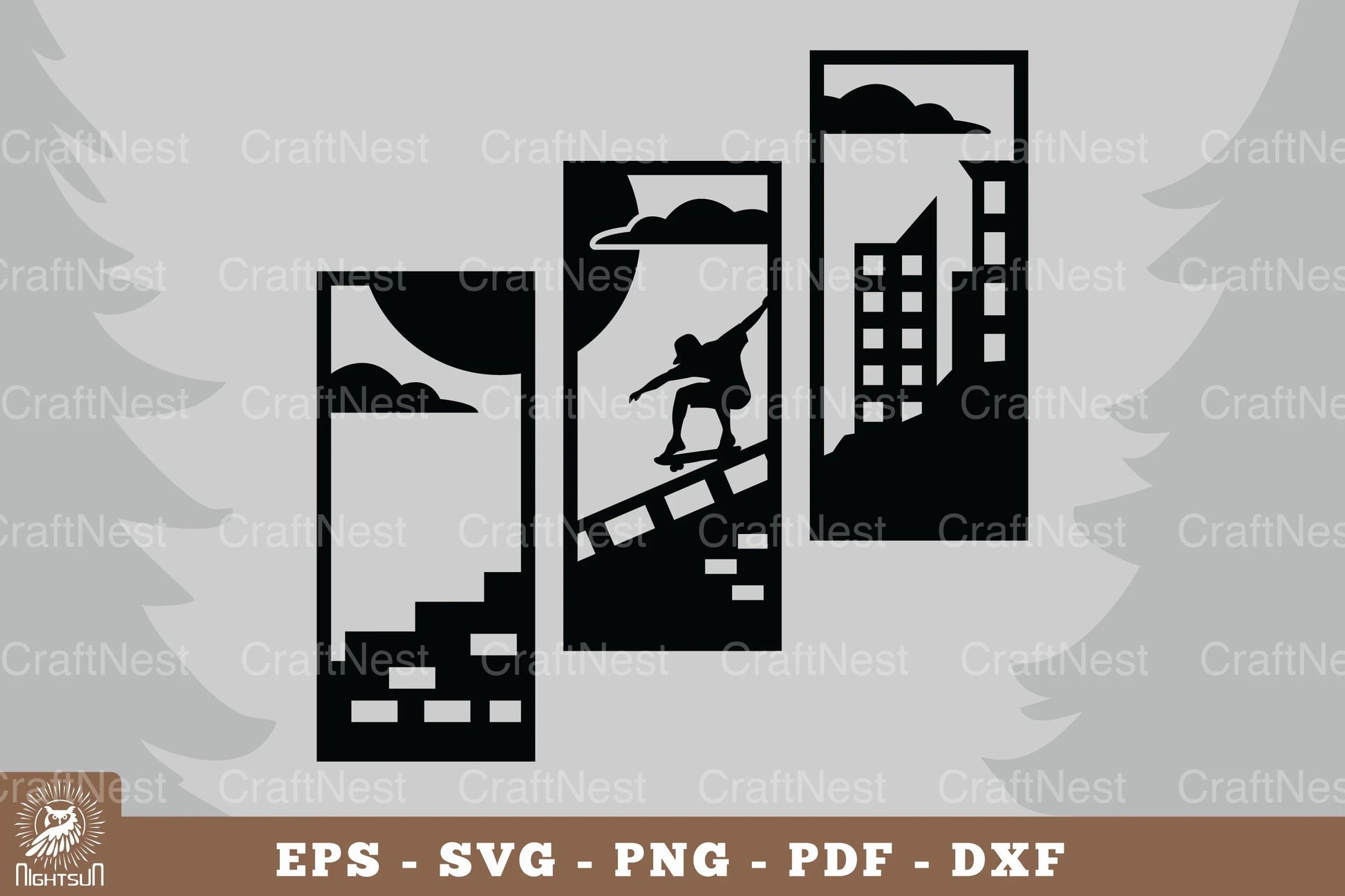 Skateboard Home Decor Clipart Bundle - CraftNest - Digital Crafting and Art