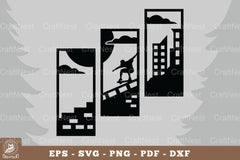 Skateboard Home Decor Clipart Bundle - CraftNest - Digital Crafting and Art