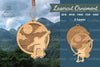 Skateboard Laser Cut Ornament Clipart Bundle