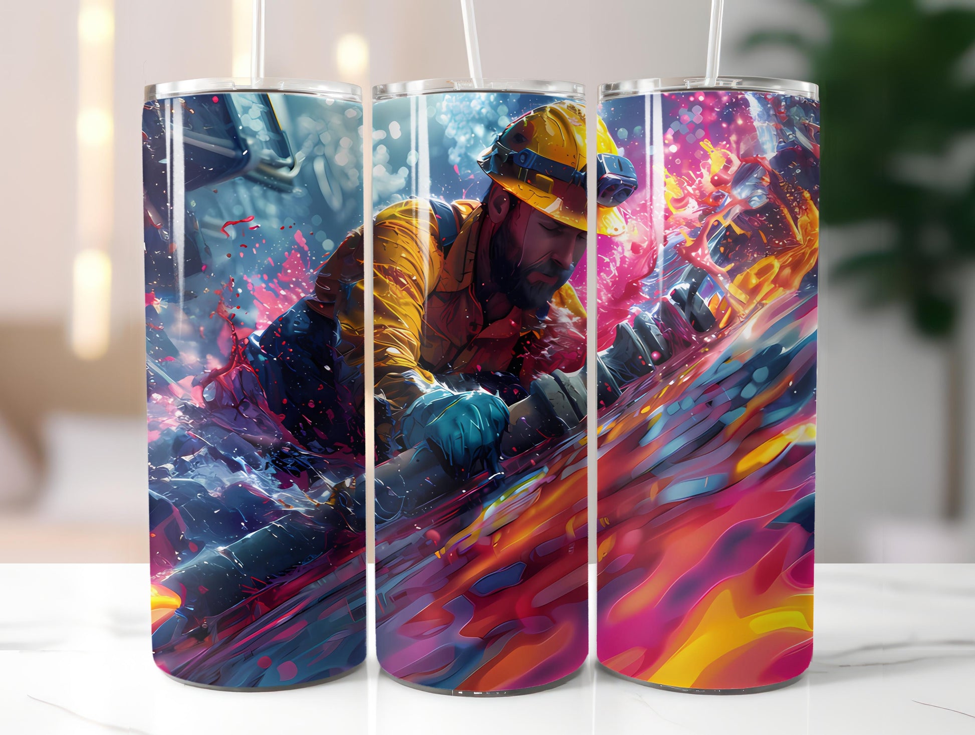 Plumber Profession 1 Tumbler Wrap - CraftNest - Digital Crafting and Art