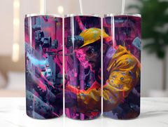 Plumber Profession 1 Tumbler Wrap - CraftNest - Digital Crafting and Art