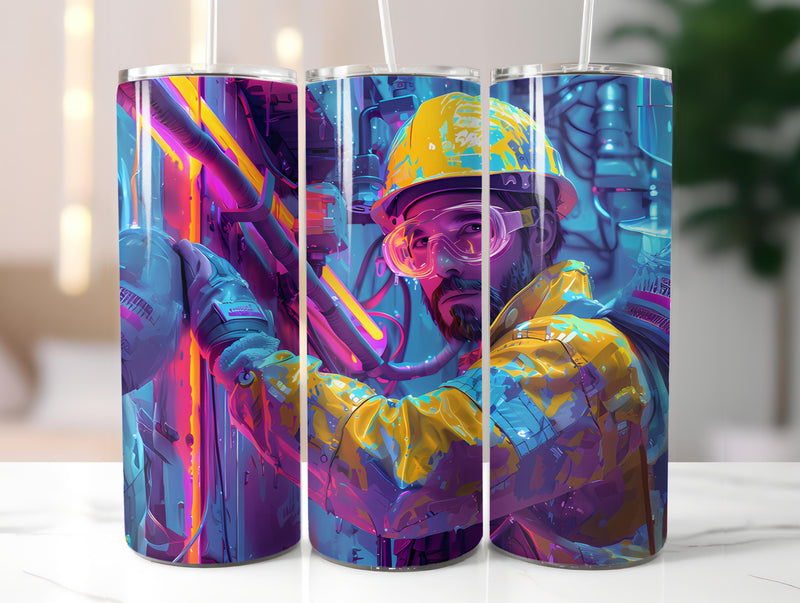 Plumber Profession 1 Tumbler Wrap - CraftNest - Digital Crafting and Art