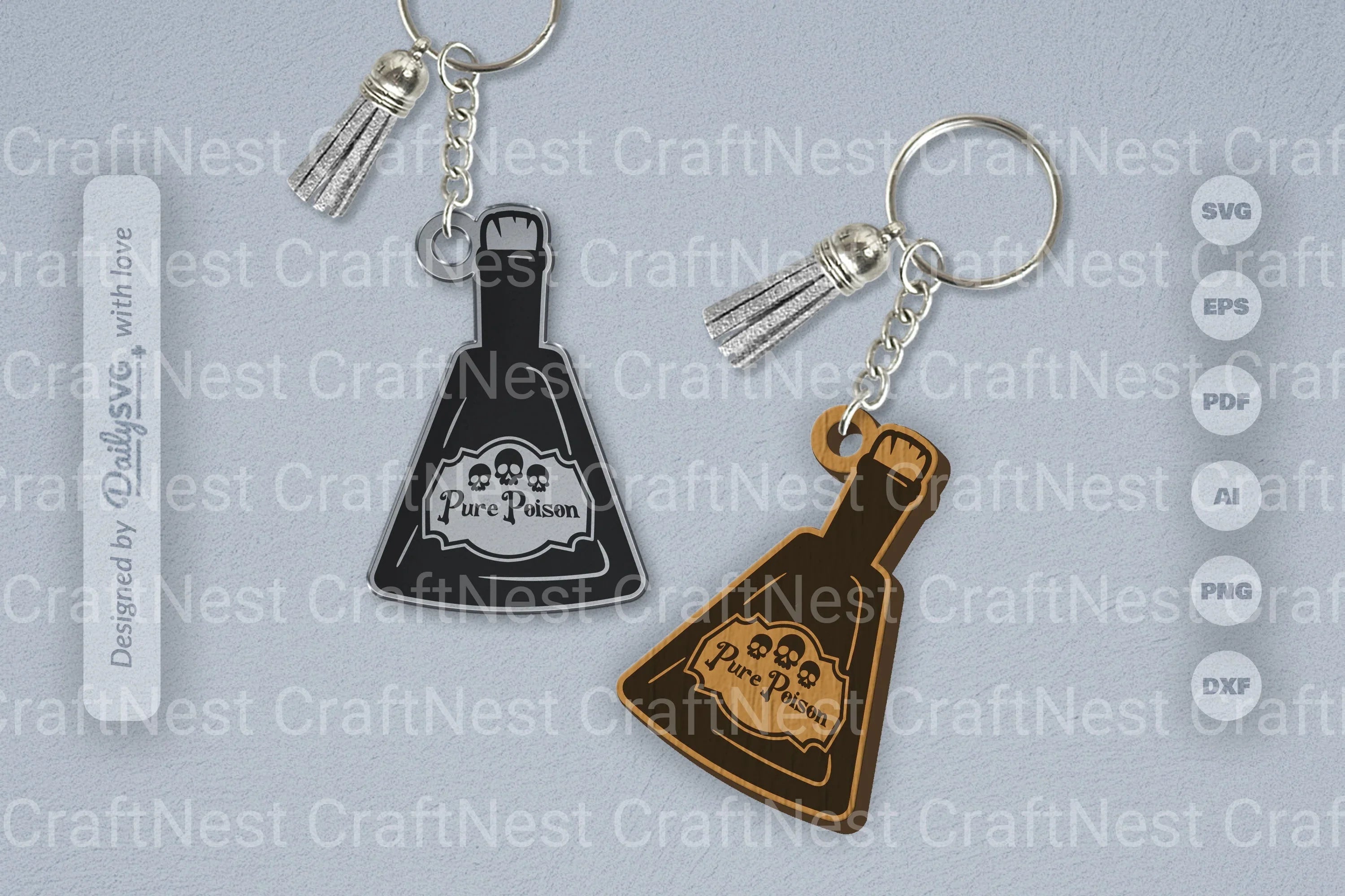 Poison Bottle SVG Halloween SVG Bundle