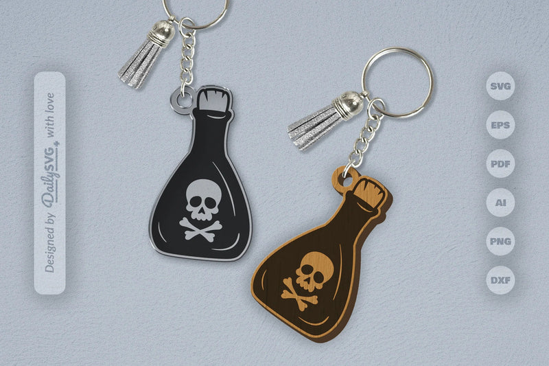 Poison Bottle SVG Halloween SVG Bundle 6 - CraftNest - Digital Crafting and Art