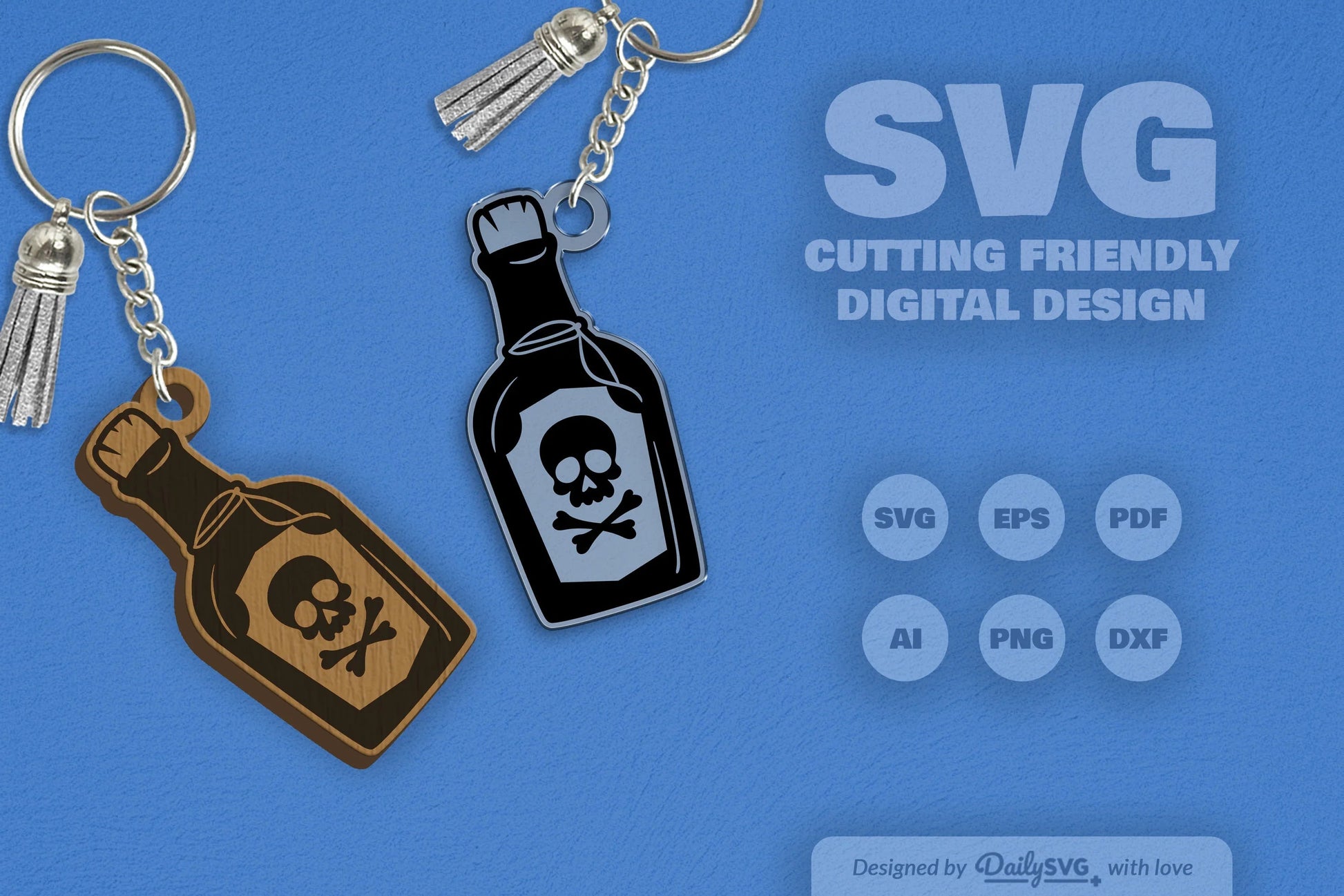 Halloween Poison Bottle Clipart - Daily SVG Bundles 1 - CraftNest - Digital Crafting and Art