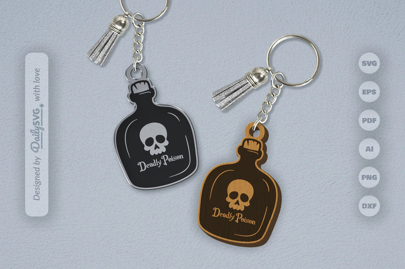 SVG Poison Bottle Halloween SVG Bundle - CraftNest - Digital Crafting and Art