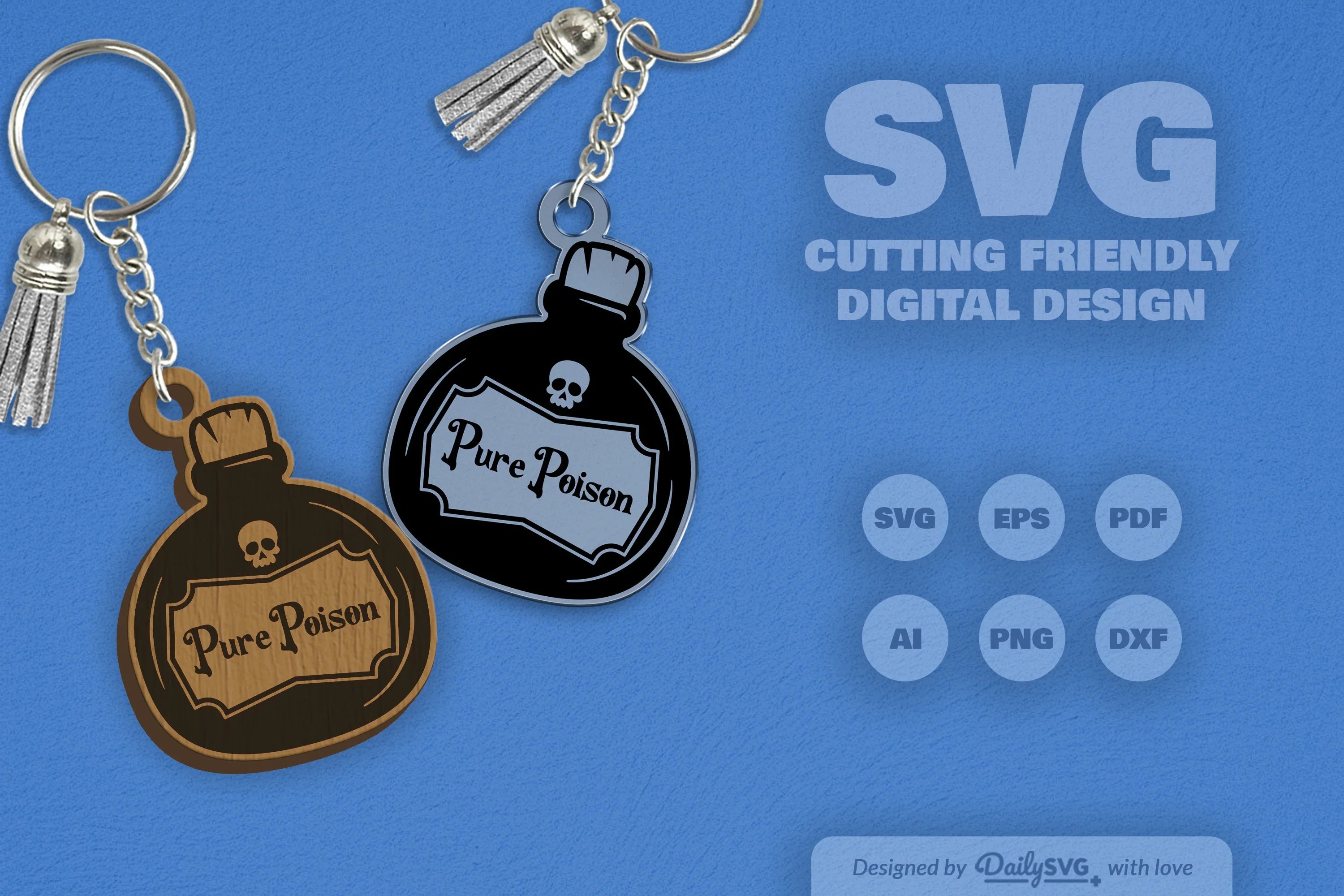 Halloween Poison Bottle Clipart - Daily SVG Bundles 1 - CraftNest - Digital Crafting and Art