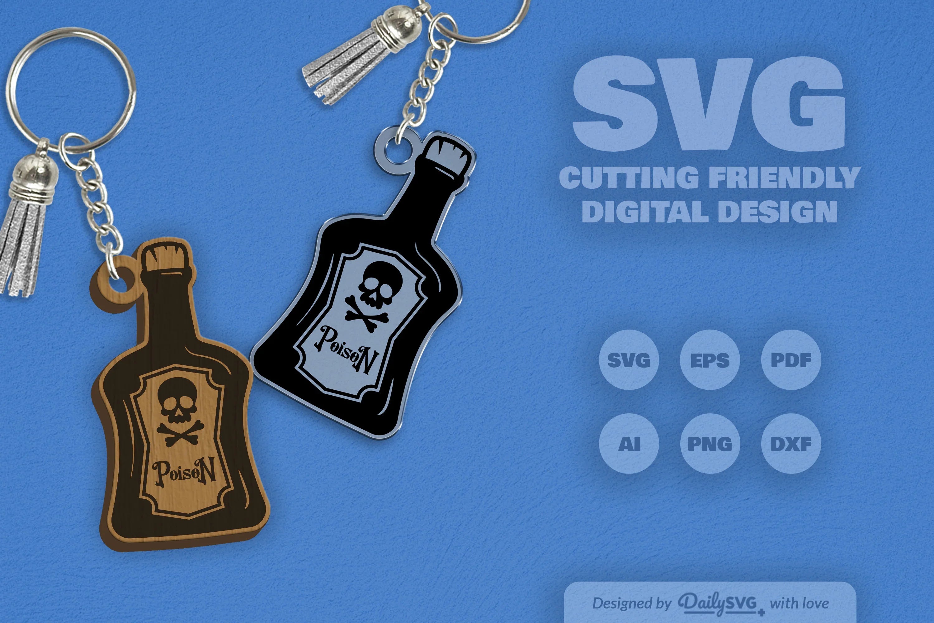 Halloween Poison Bottle Clipart - Daily SVG Bundles 1 - CraftNest - Digital Crafting and Art