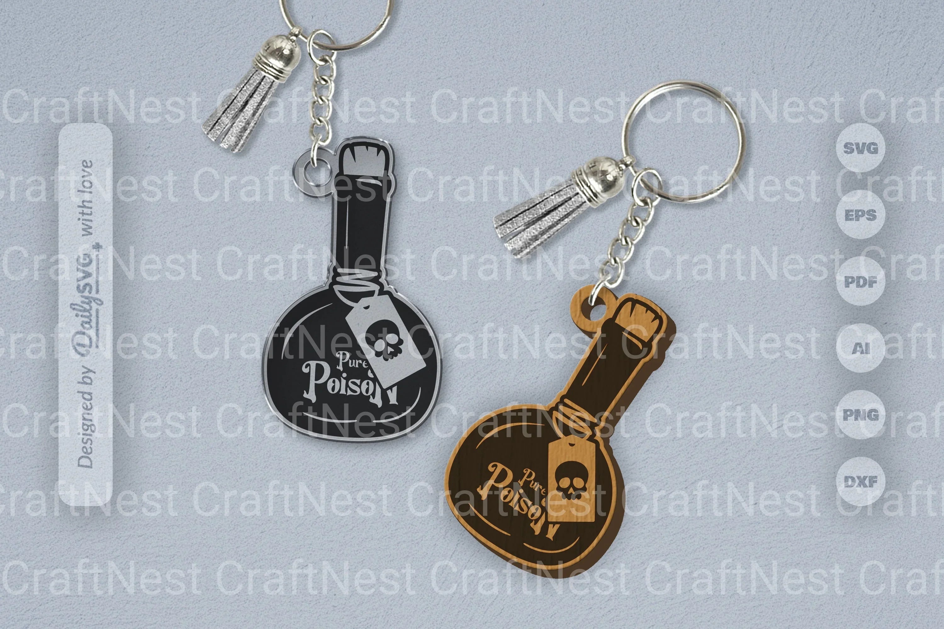 SVG Poison Bottle Halloween SVG Bundle